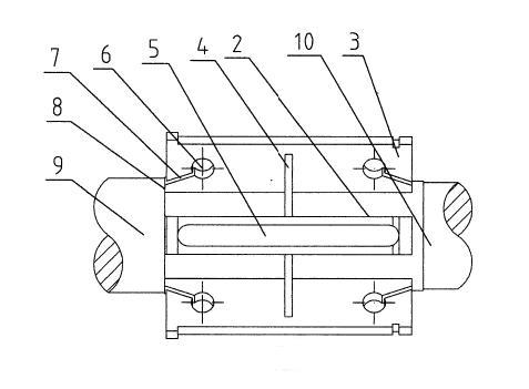 Motor rotating shaft with spoke iron plates