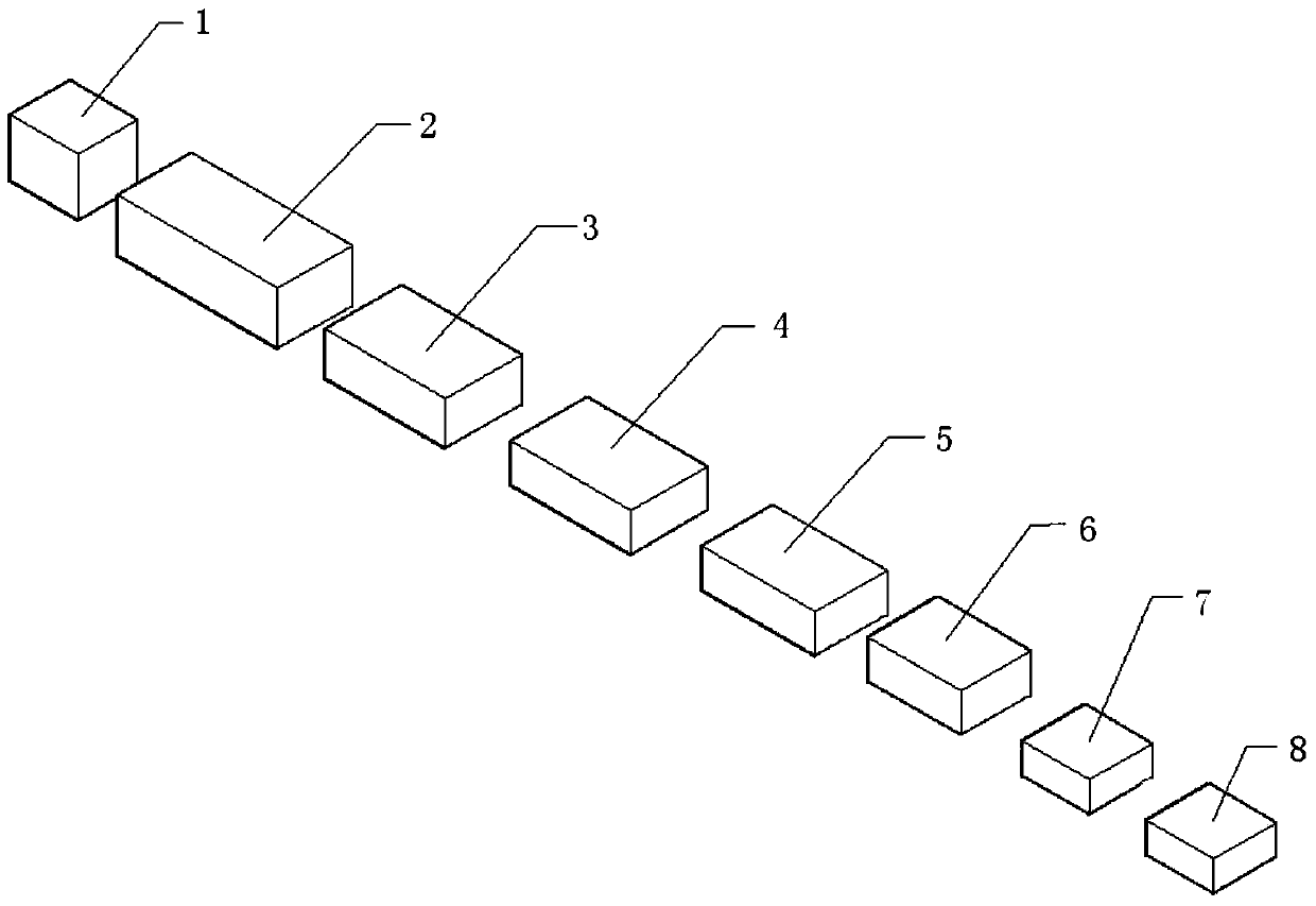 Raw diamond wire saw production system