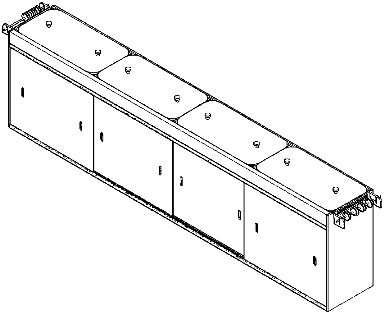 Raw diamond wire saw production system