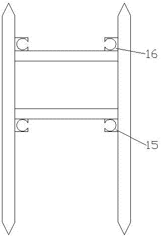 Flood irrigation net type composite protective structure and method for applying same to ecologically protecting high and steep side slope