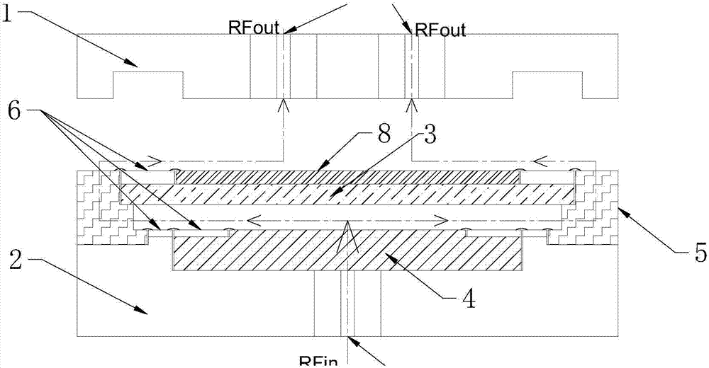 Integrated millimeter wave tile type phased array antenna TR assembly