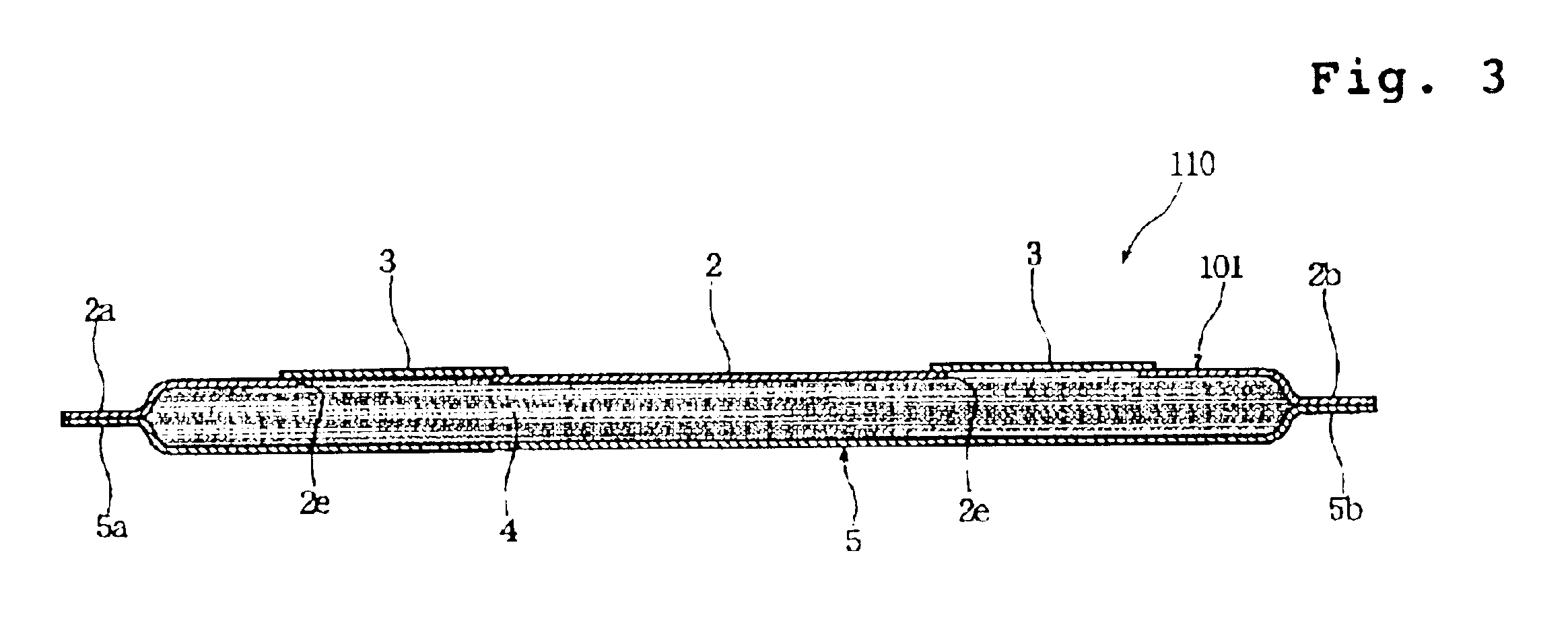 Laminated heating body