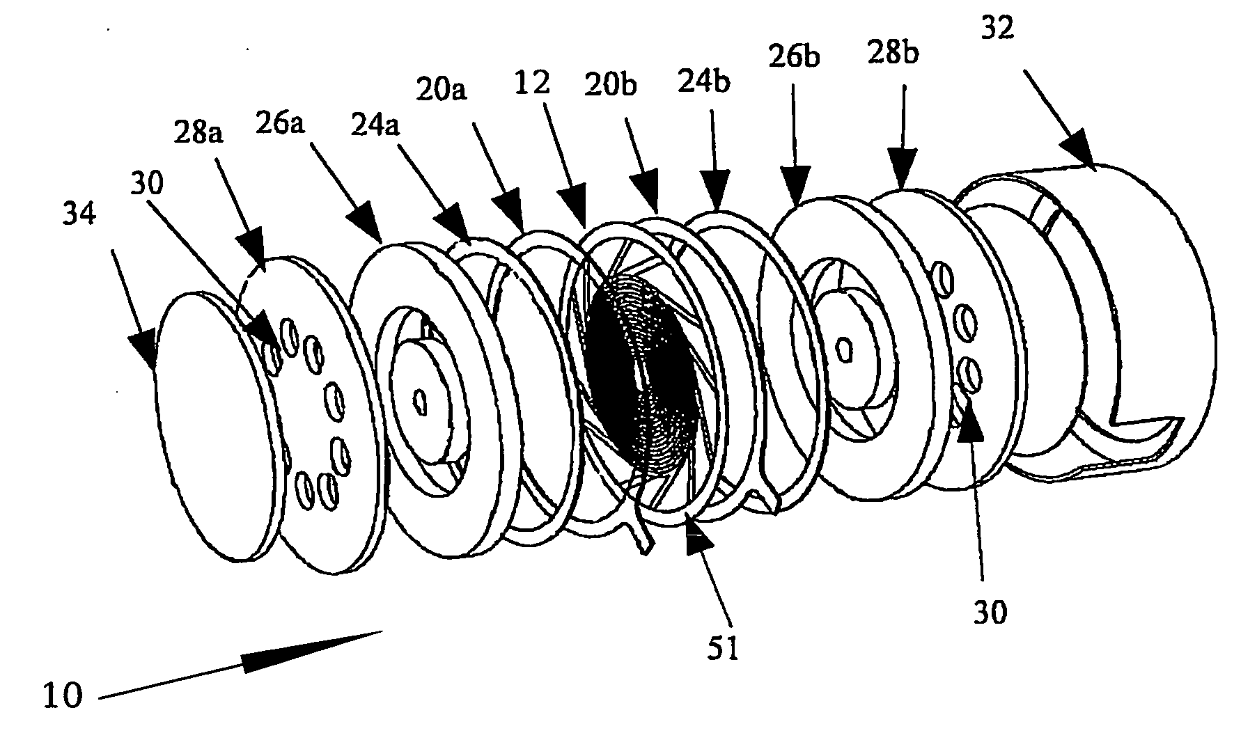 Transducer, headphone and method for reducing noise