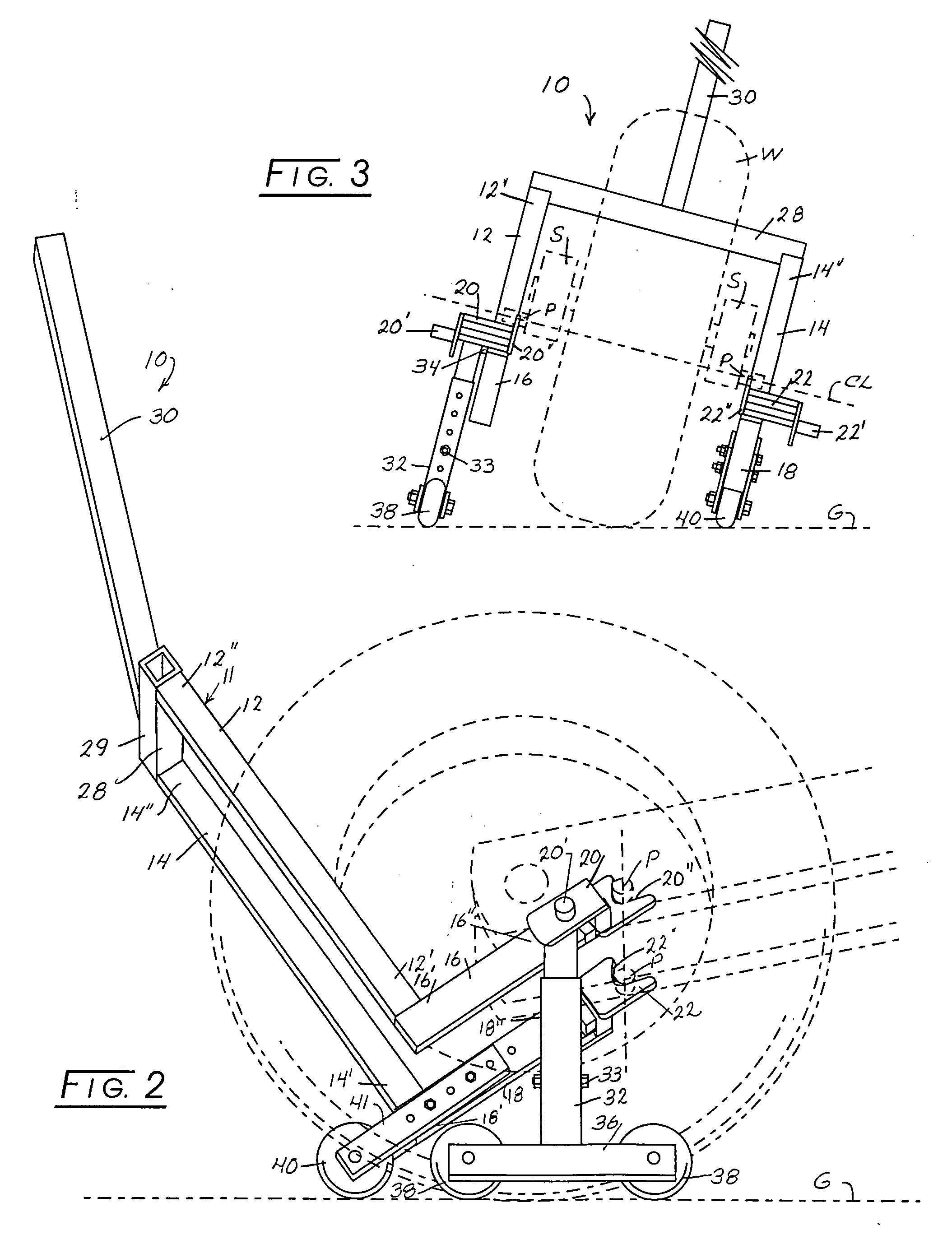 Motorcycle rear stand