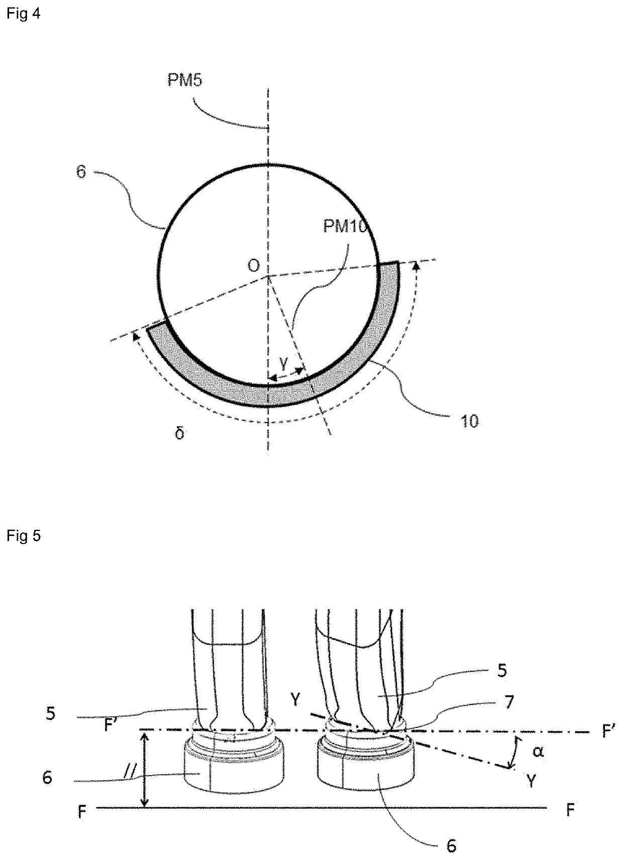 Gas intake device comprising an oriented masking element