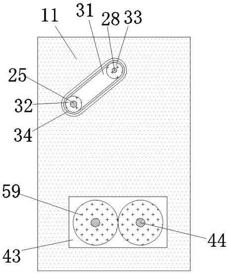 A device for sorting and sorting construction waste