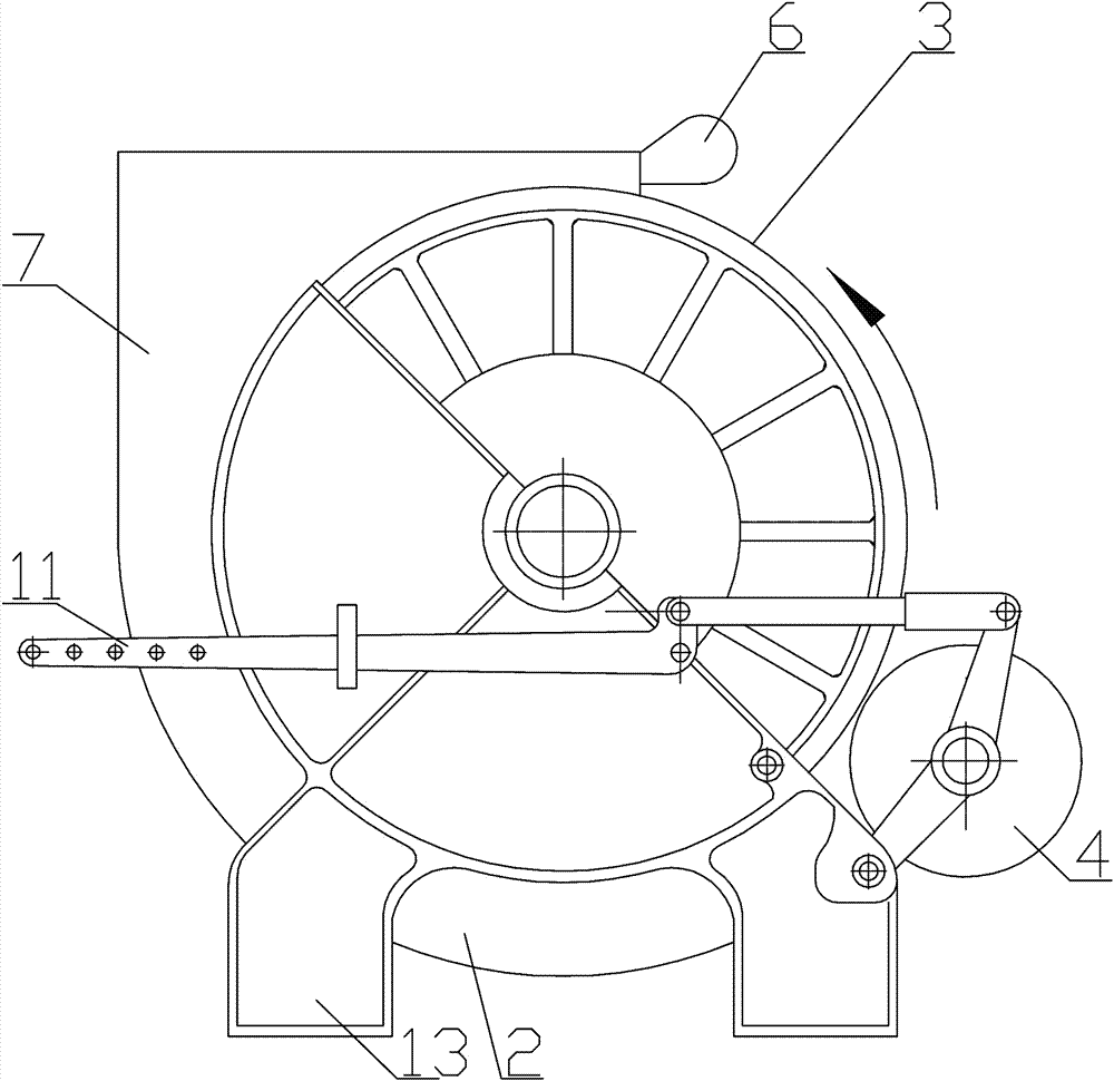 A net-clamped side-pressing thickener