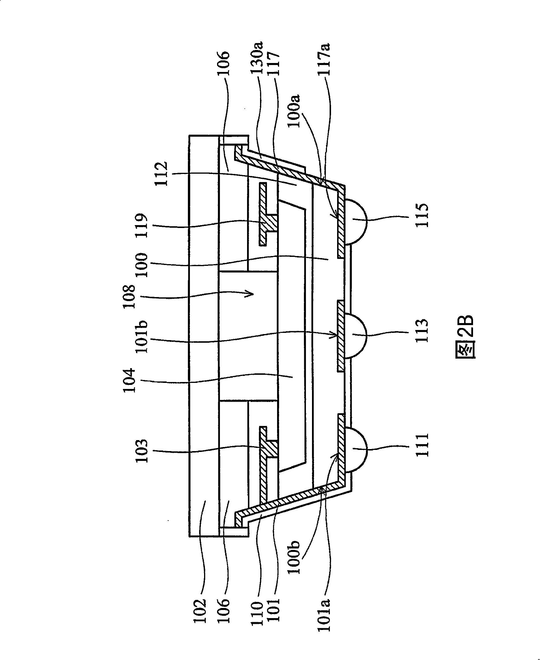 Electronic assembly for image sensor device and fabrication method thereof