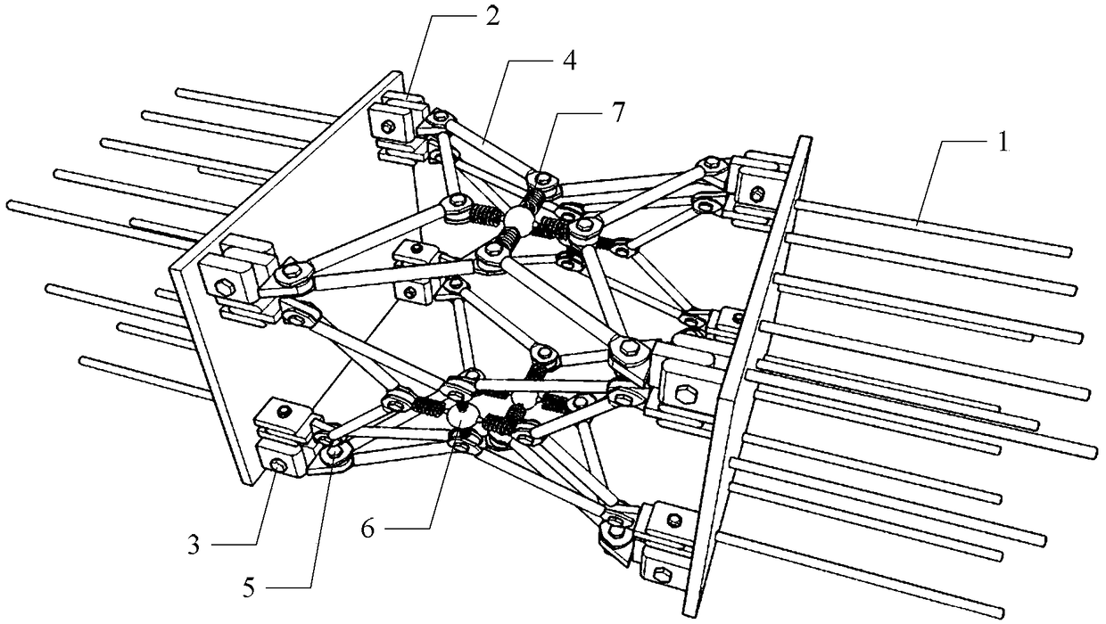 Post-earthquake-repairable star-like beam-end damper