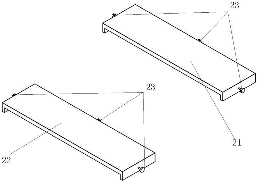 Physical simulation experiment device for aquifers