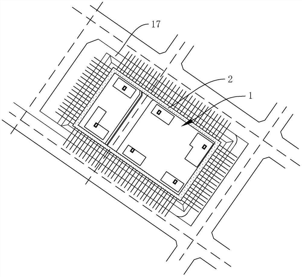 Automatic foundation pit support monitoring system