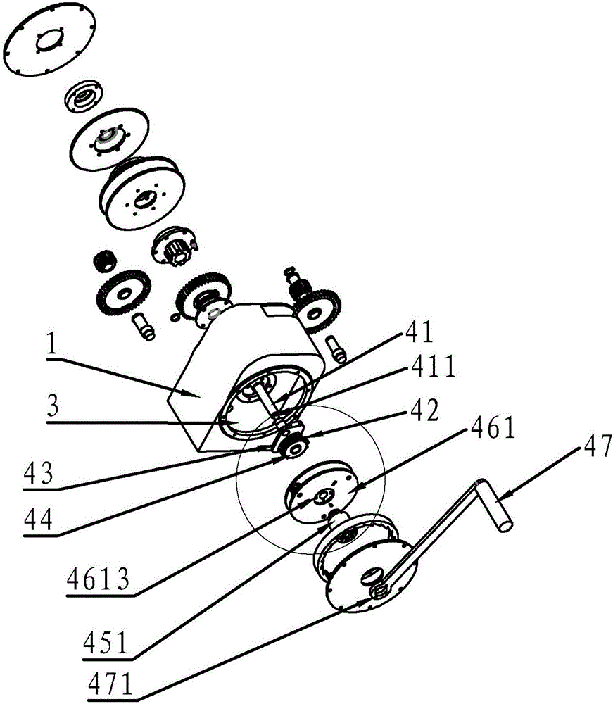 Safe anti-falling device of lifting handcart