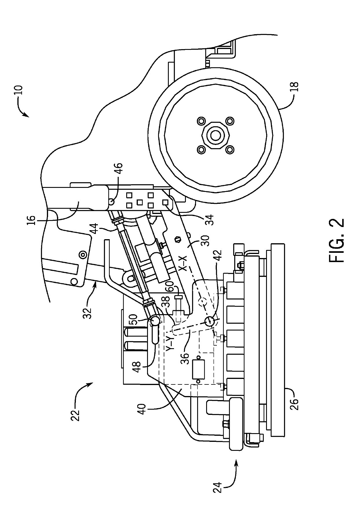 Floor Maintenance Machine Deck Assembly