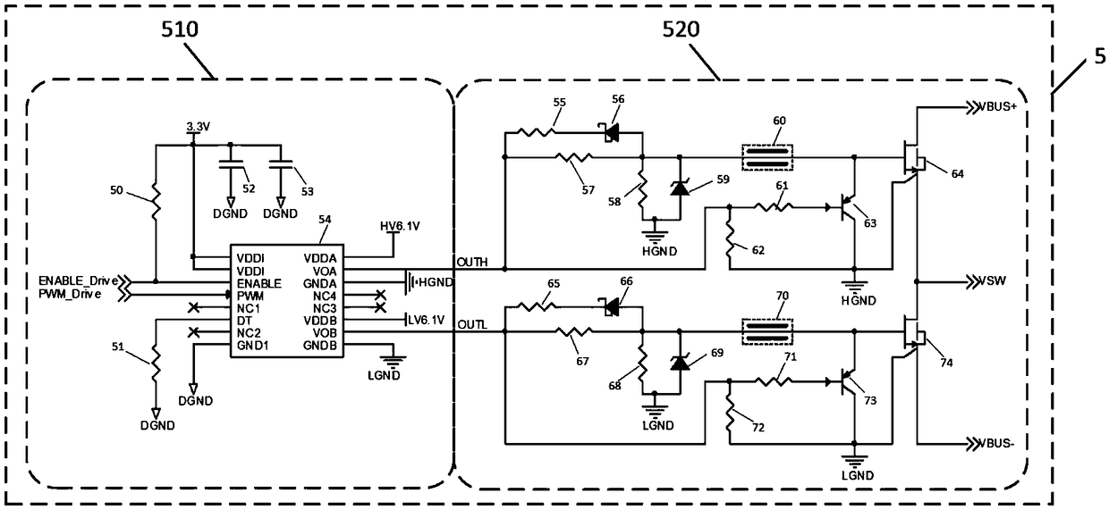 GaN power device-based super high speed spindle controller