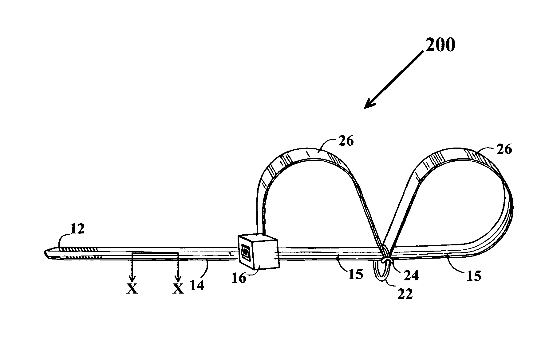 Flexible disposable lightweight secure handcuff system