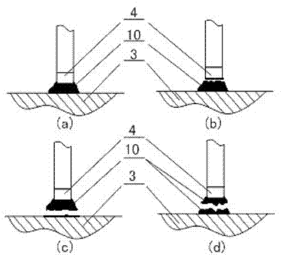 Method and device for ice adhesion strength normal force on material surface