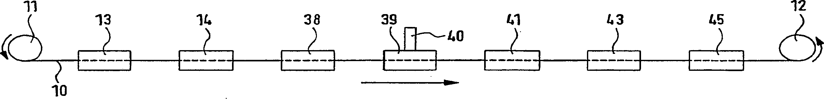 Method for selectively electroplating strip-shaped metal support material