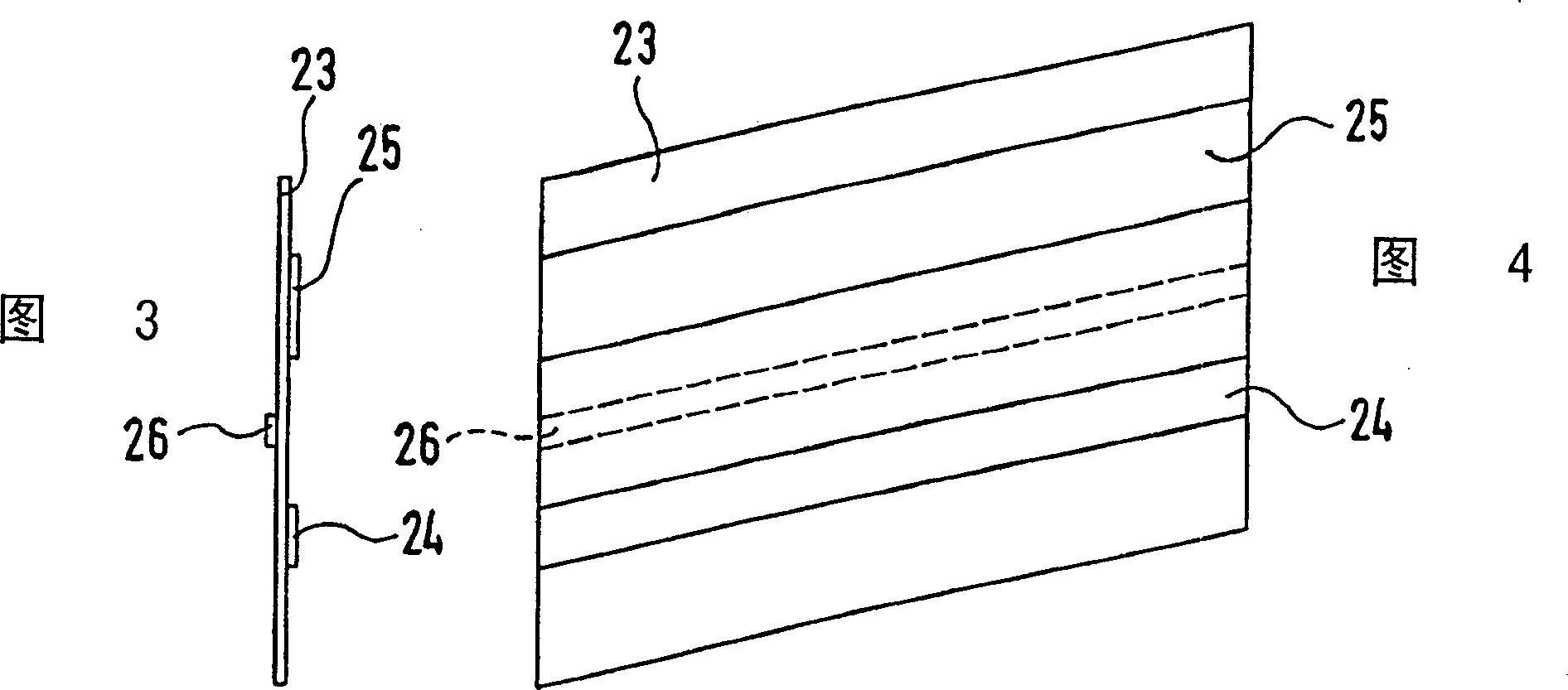 Method for selectively electroplating strip-shaped metal support material