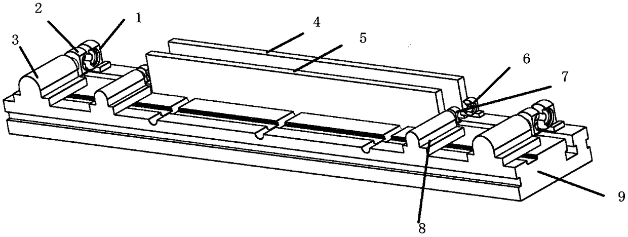 Wire cable conductor DC resistance auxiliary measuring device and measuring method