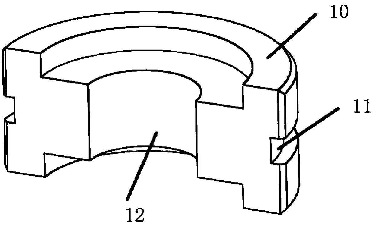 Wire cable conductor DC resistance auxiliary measuring device and measuring method