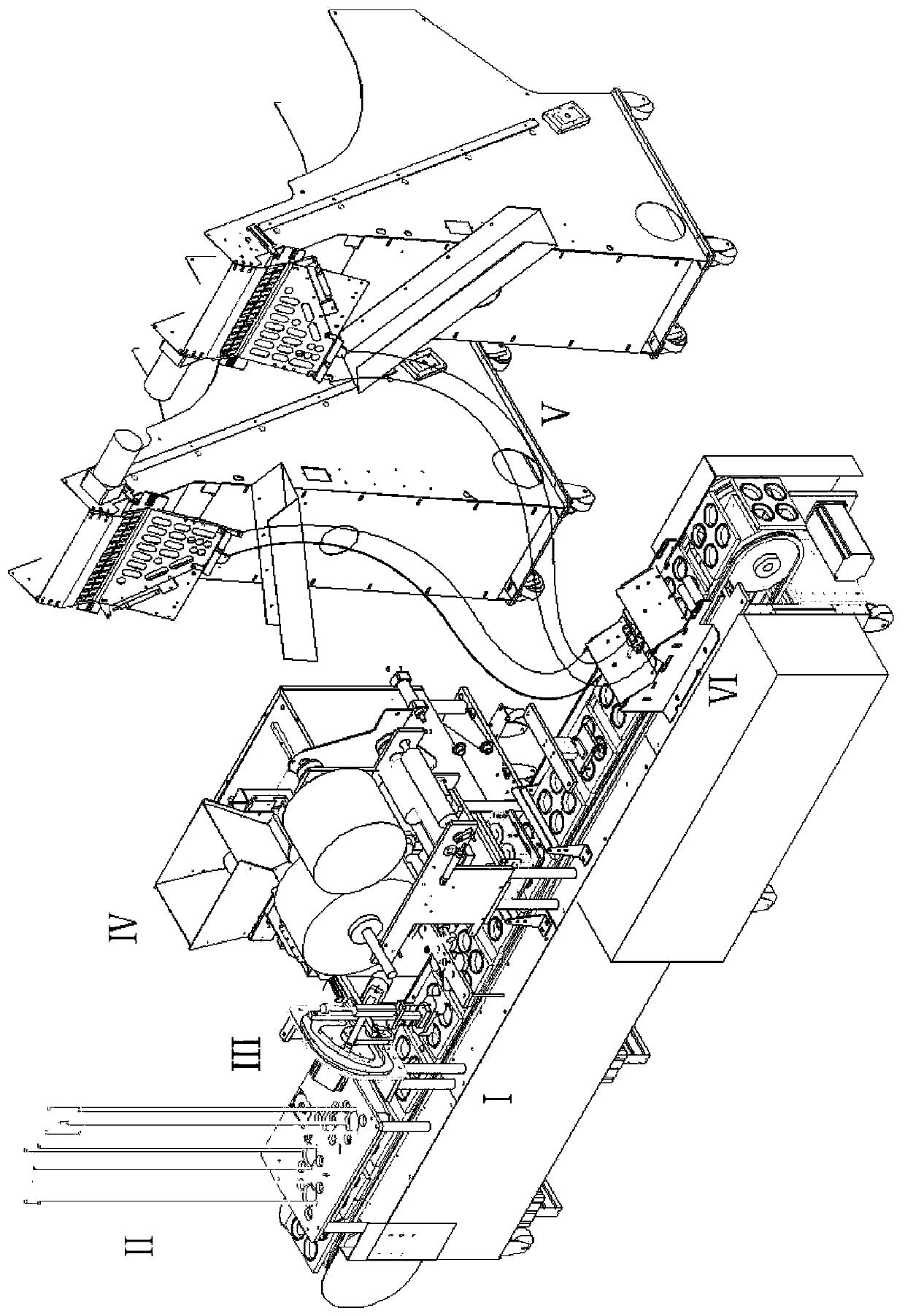 Super light clay machining device