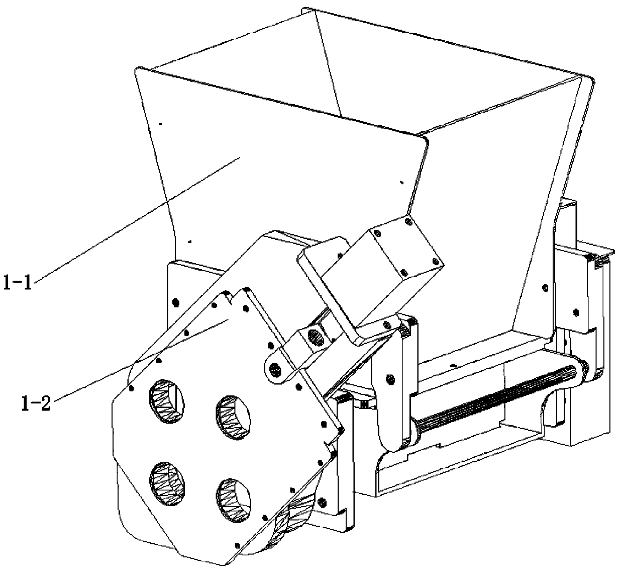 Super light clay machining device