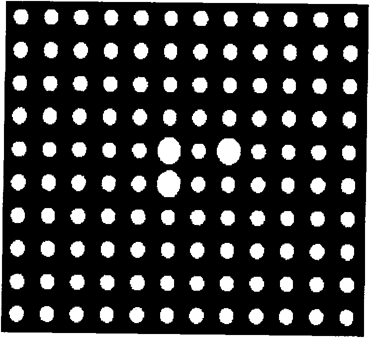 Calibration method for object surface three-dimensional contour structure light measurement system