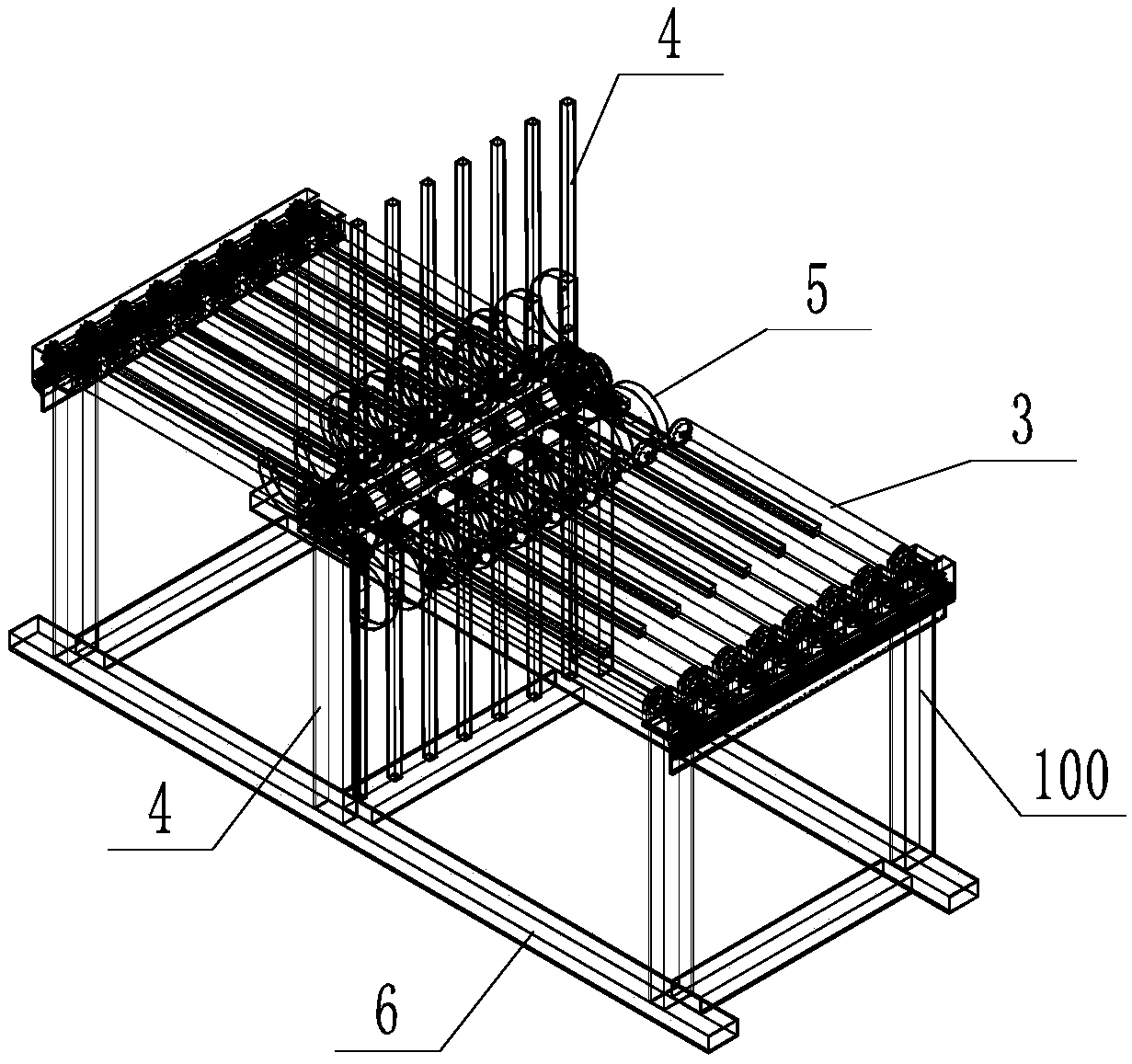 Automatic overturning mechanism and automatic overturning device