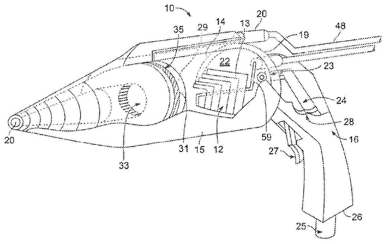 Cold plasma treatment devices and associated methods