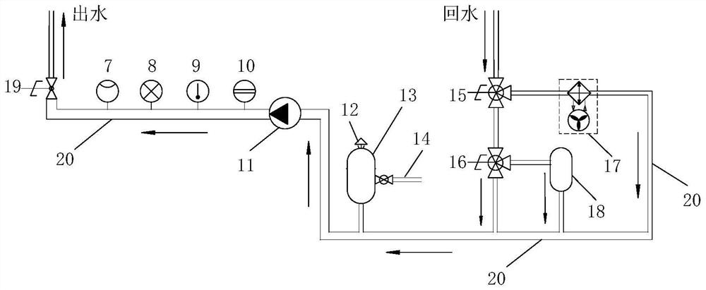 A high-pressure water resistance device with adjustable resistance