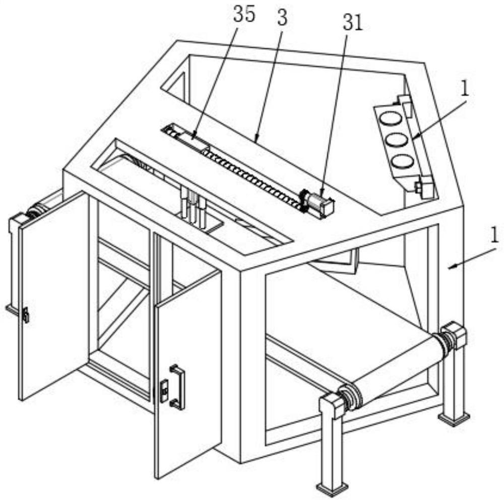 Efficient pentahedron vertical and horizontal integrated machining center