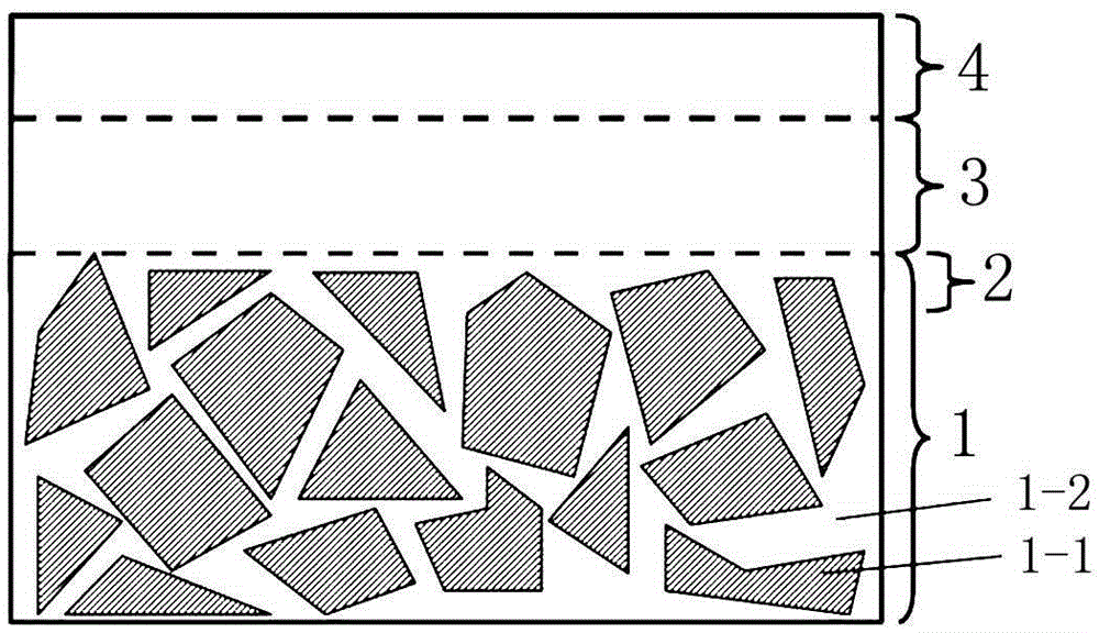 Method for manufacturing gradient hard composite coating on surface of hard alloy