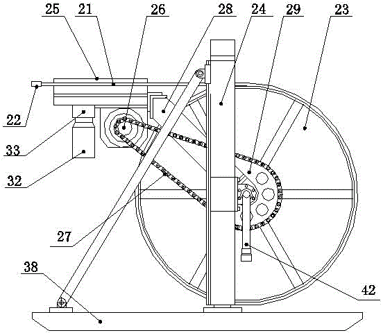 Mining hydraulic power operation machine