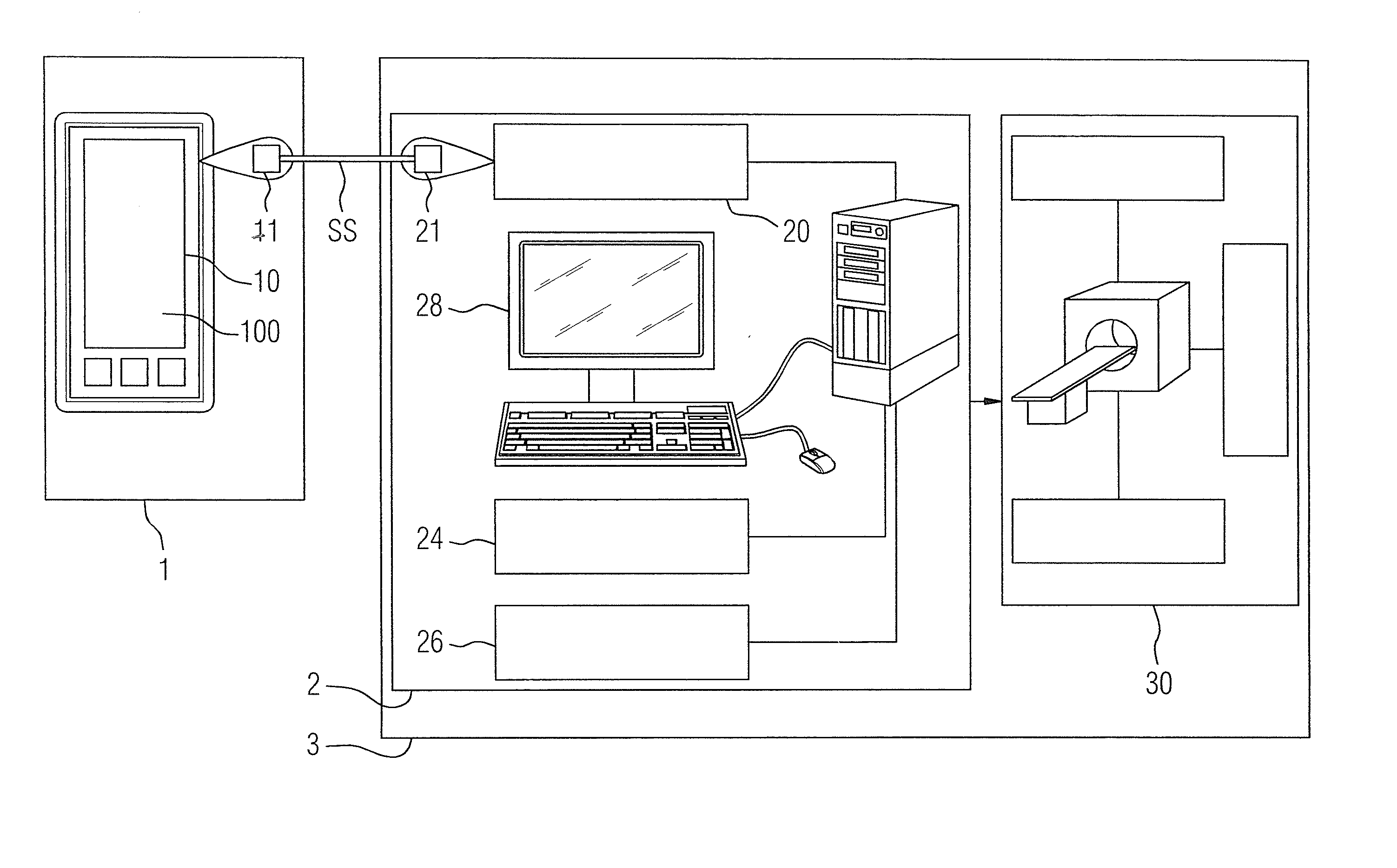 Device controller with connectable touch user interface