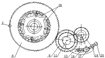 Adjustable intermittent drive mechanism