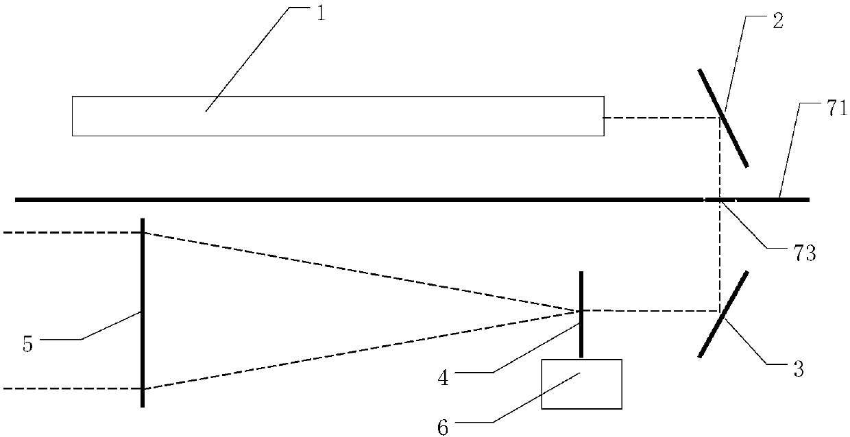 CO&lt;2&gt; laser power grid foreign matter remover with I-beam structure