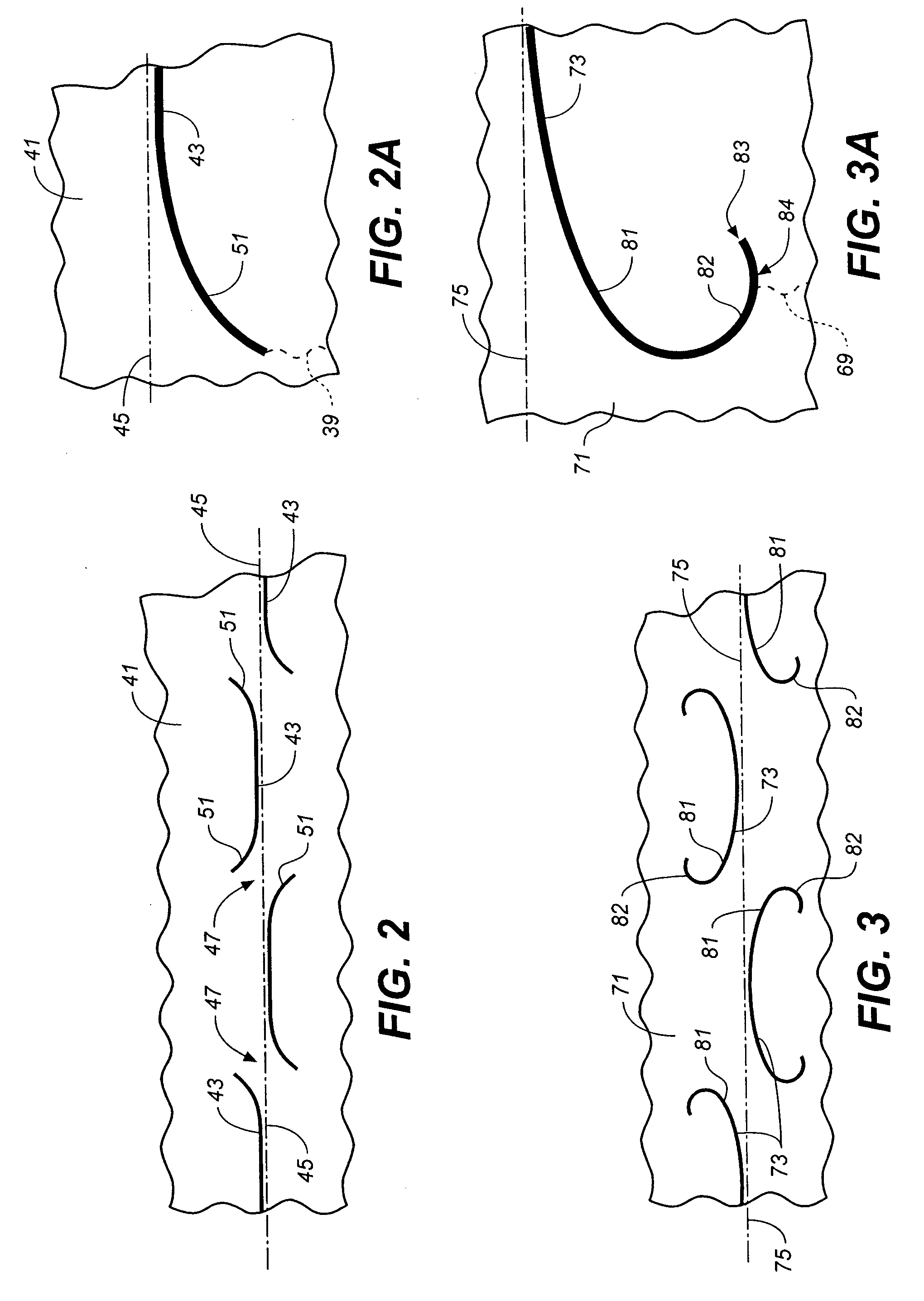 Fatigue-resistance sheet slitting method and resulting sheet