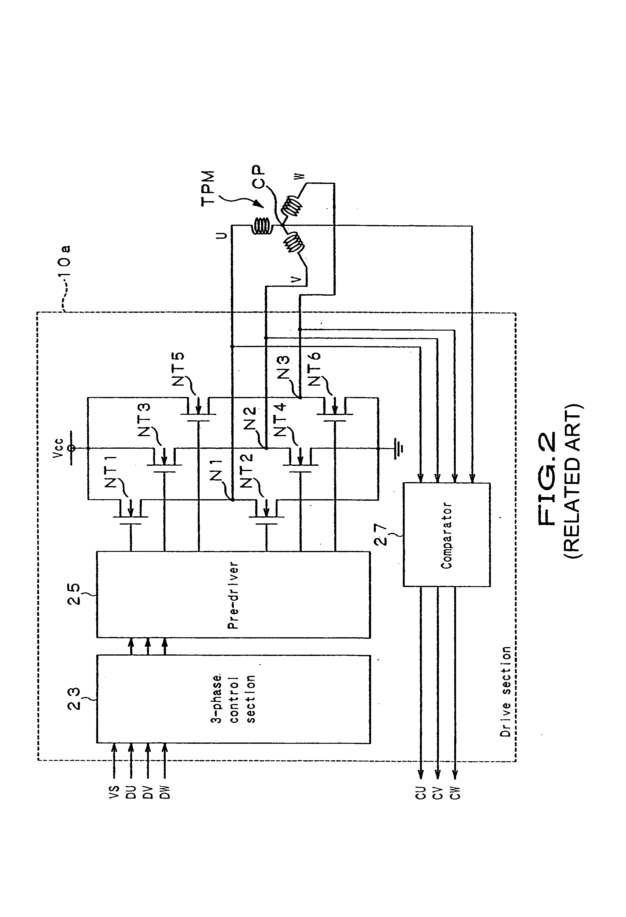 Disc drive apparatus and motor driver circuit