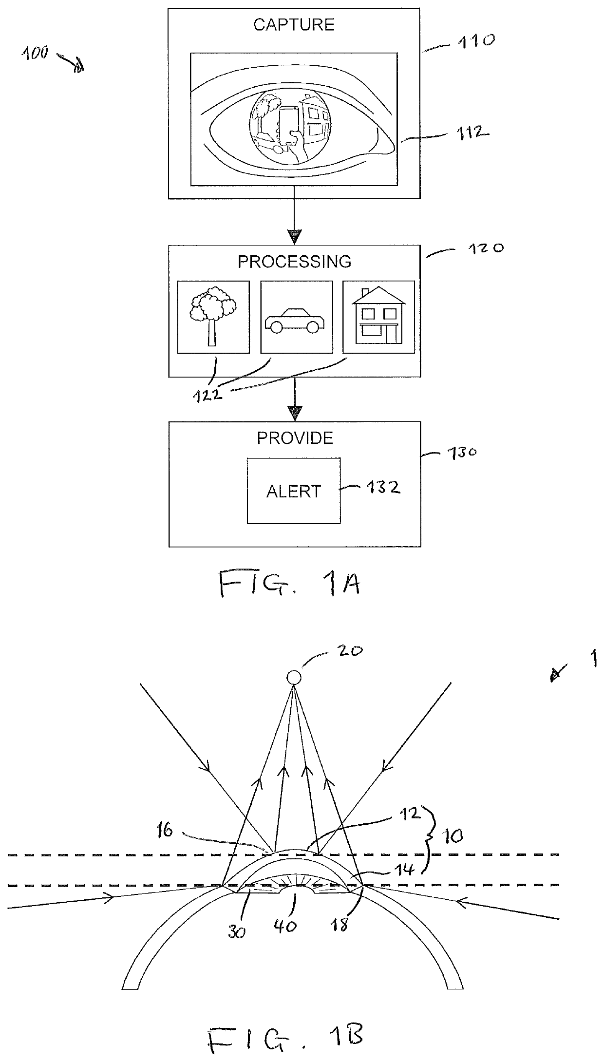 Alerts based on corneal reflections