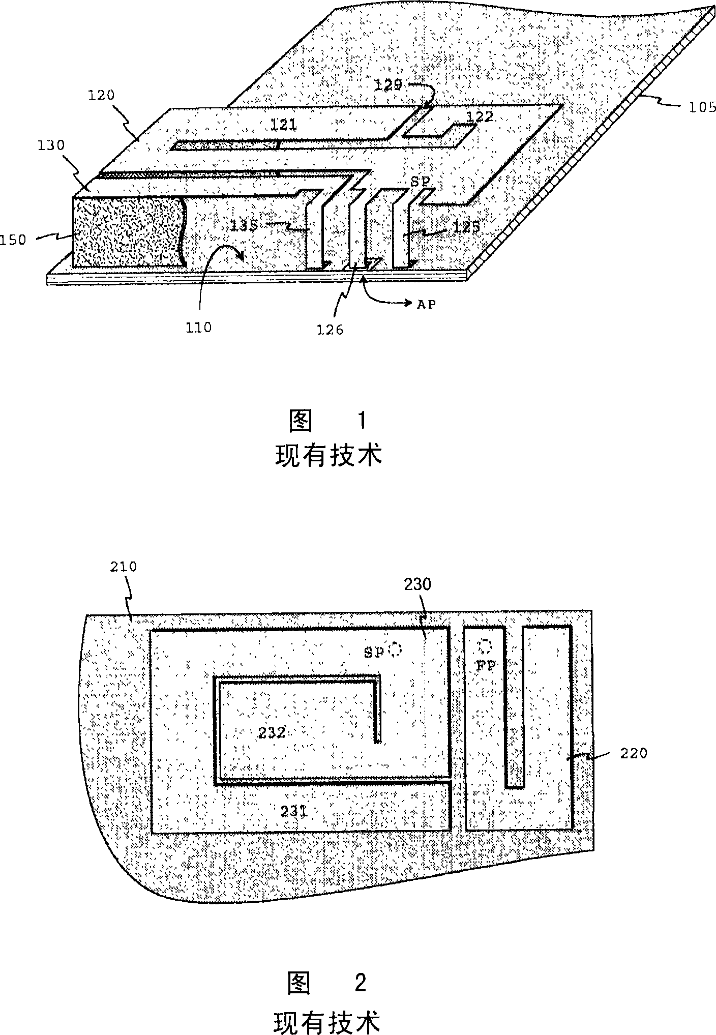 Internal multiband antenna