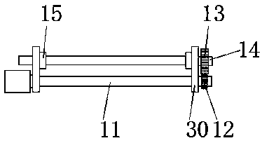 Industrial steel bar rust removal device