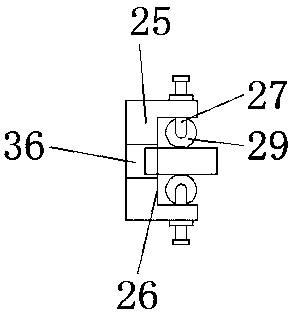 Industrial steel bar rust removal device