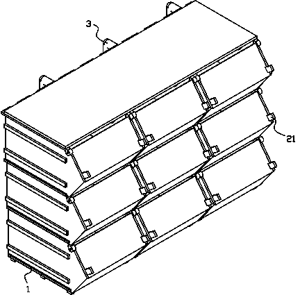 Crab apartment with independent withdrawal function