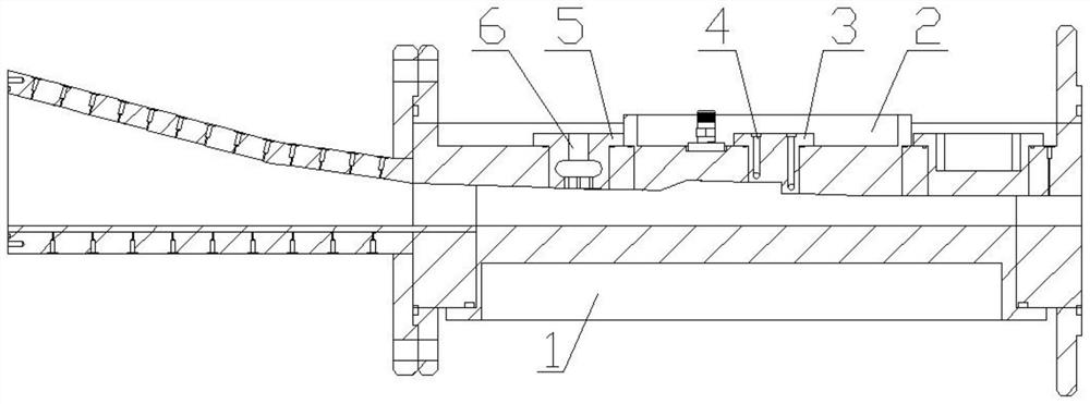 Fuel mixing device of scramjet engine