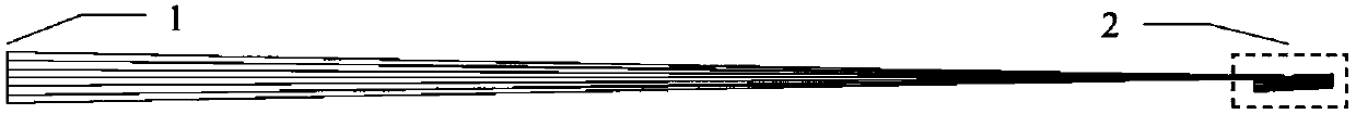 Diffraction telescope optical system design method based on off-axis four reflecting mirrors