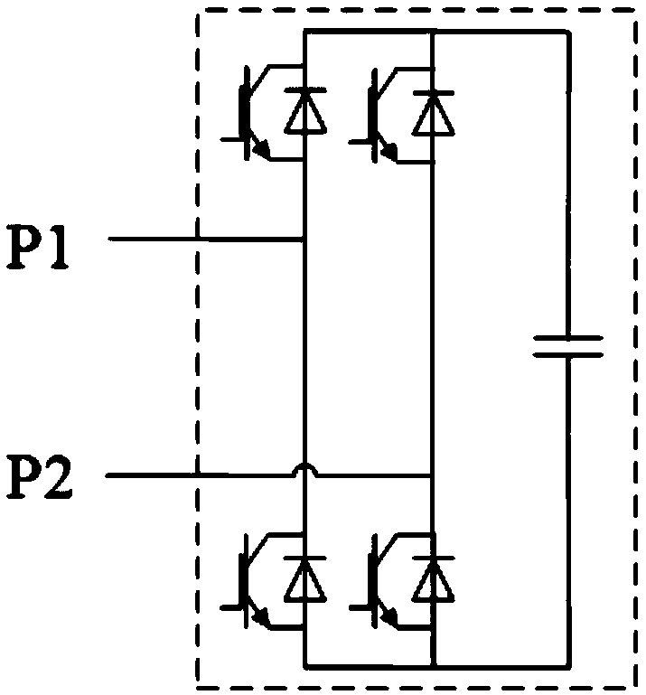 Modular multi-level full-bridge resonant power electronic transformer topology