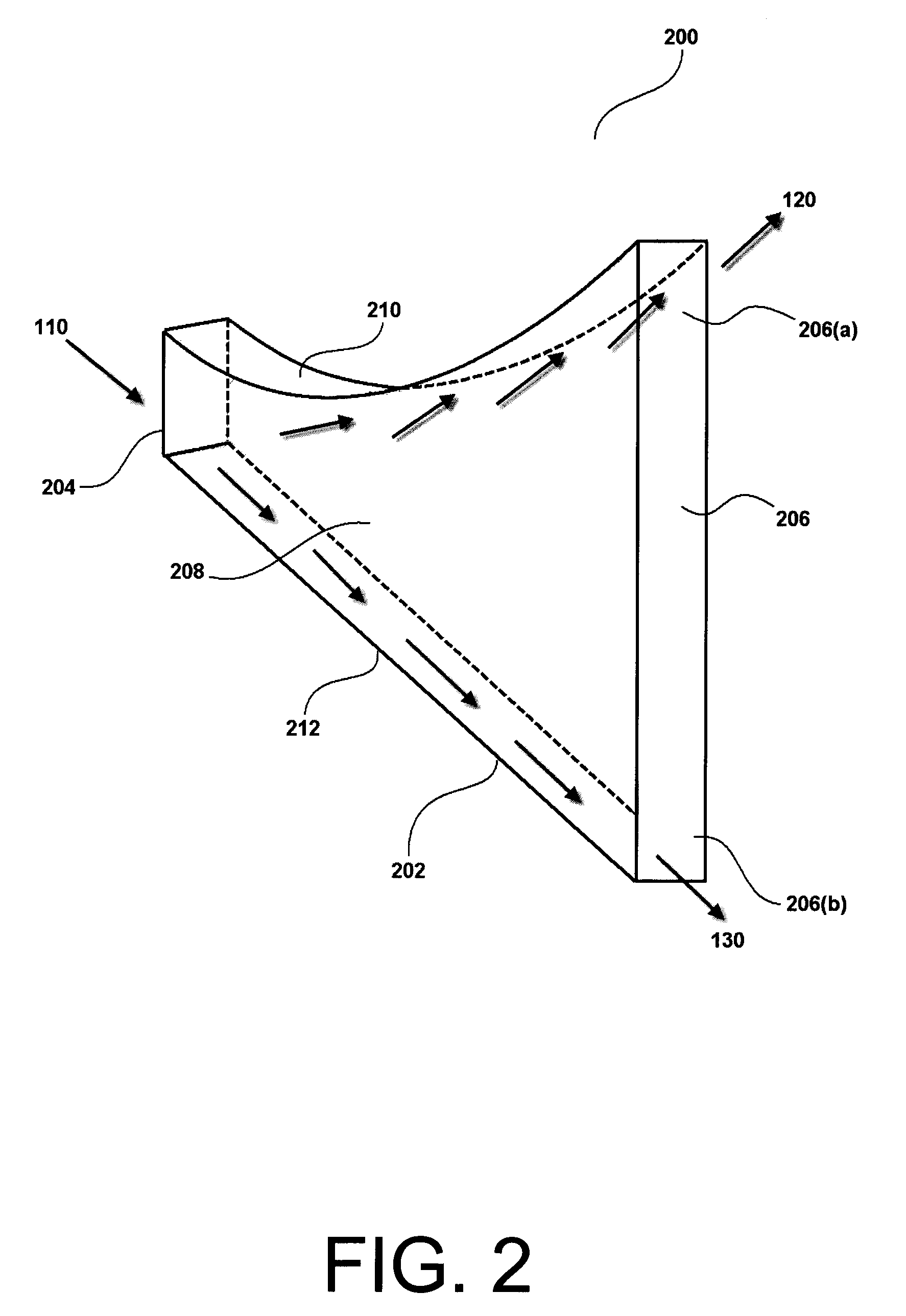 Method and apparatus for the separation of a gas-solids mixture in a circulating fluidized bed reactor