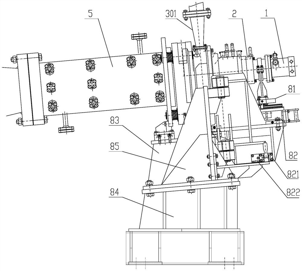 Thermoplastic elastomer extruding and pelletizing device