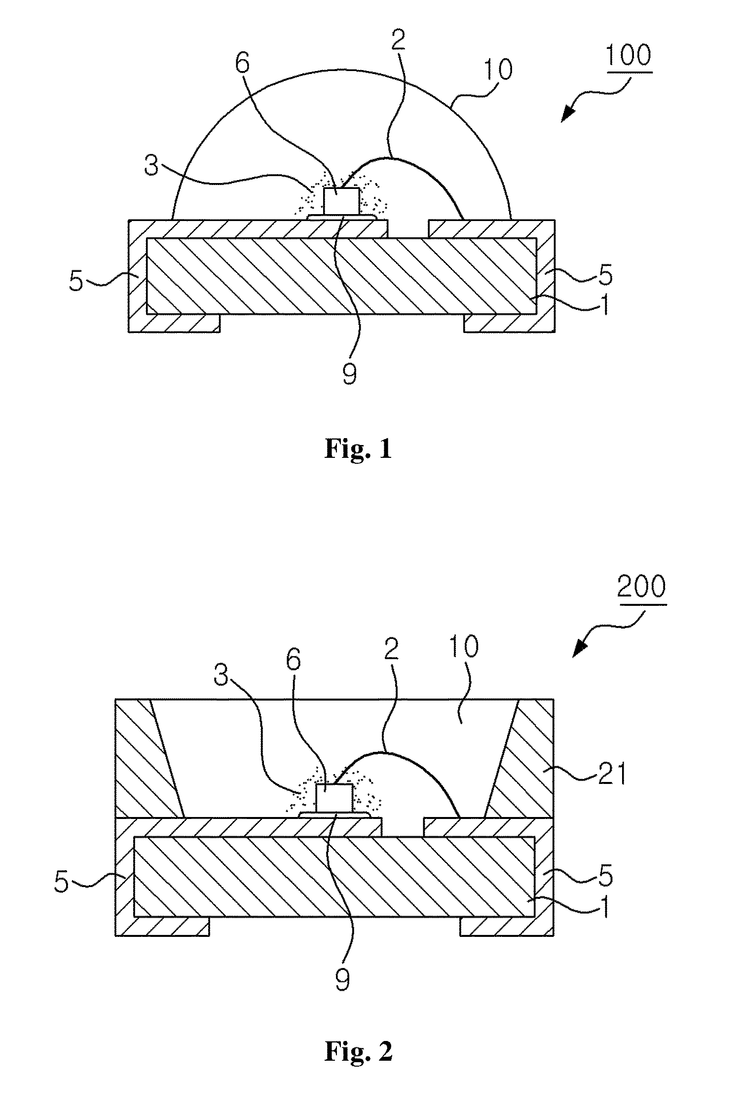 Light emitting device having surface-modified quantum dot luminophores