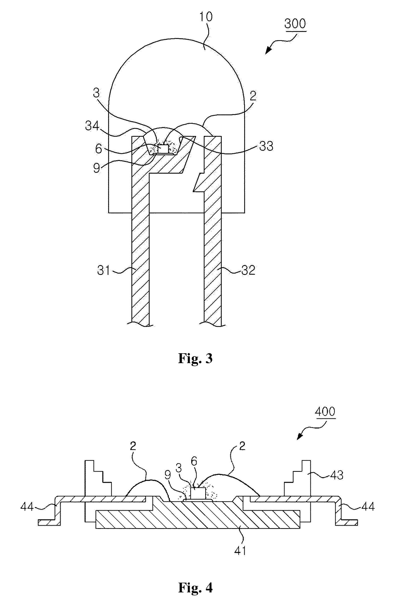 Light emitting device having surface-modified quantum dot luminophores